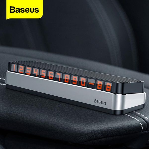 baseus car temporary parking card phone holder number luminous telephone plate car-styling accessories cell mounts & holders
baseus car temporary parking card phone holder number luminous telephone plate car-styling accessories cell mounts & holders