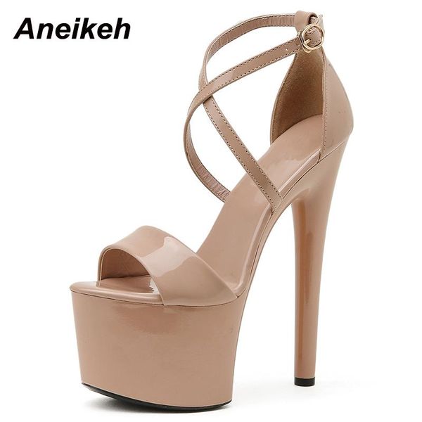 sandals aneikeh summer fashion platform cross-tied pu modern sandalias peep toe thin heels women 2021 classics rome solid black
sandals aneikeh summer fashion platform cross-tied pu modern sandalias peep toe thin heels women 2021 classics rome solid black