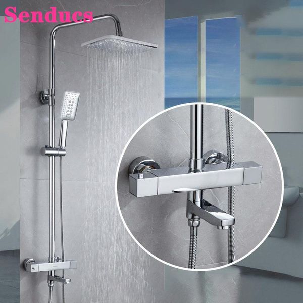 bathroom shower sets thermostatic faucet set of 10 inch abs rainfall head brass tap wall mounted system
bathroom shower sets thermostatic faucet set of 10 inch abs rainfall head brass tap wall mounted system