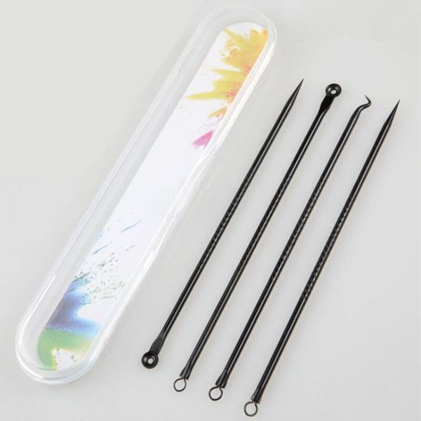 eyebrow tools & stencils 4pcs/box stainless steel blackhead remover neddles acne facial cleanser needle pimple spot extractor beauty skin ca
eyebrow tools & stencils 4pcs/box stainless steel blackhead remover neddles acne facial cleanser needle pimple spot extractor beauty skin ca