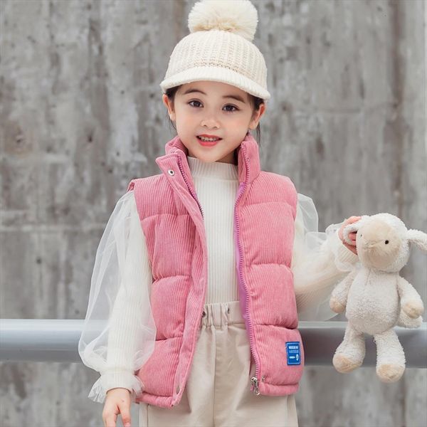 childrens autumn cotton jackets vest to keep warm boys and girls solid color casual kids for 3 8 years, Blue;gray
childrens autumn cotton jackets vest to keep warm boys and girls solid color casual kids for 3 8 years, Blue;gray