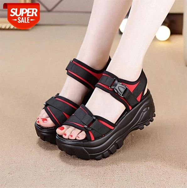 2020women sandals women platform wedge 6cm high heels shoes summer sneakers sandalia mujer zapatos de #3e8q, Black
2020women sandals women platform wedge 6cm high heels shoes summer sneakers sandalia mujer zapatos de #3e8q, Black
