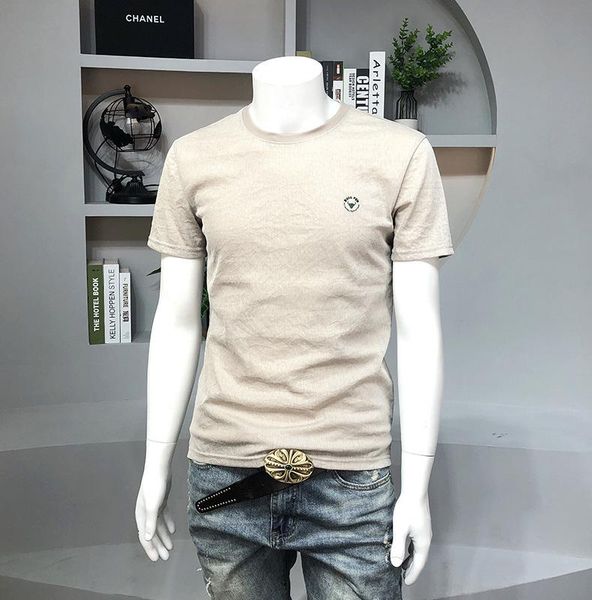 men's t-shirts 2021 summer days silk ma cotton stripe green round collar youth korean version of the 100-match charactermonogrammed emb, White;black
men's t-shirts 2021 summer days silk ma cotton stripe green round collar youth korean version of the 100-match charactermonogrammed emb, White;black