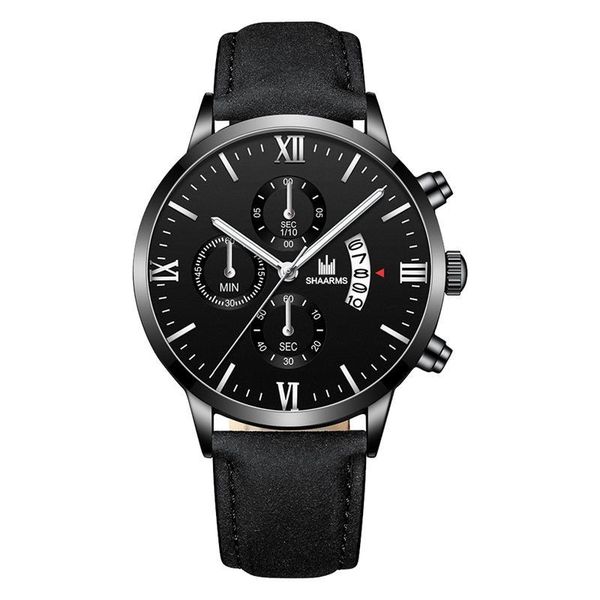 wristwatches fashion casual military sport watch luxury men's date wristwatch leather band stainless steel analog quart watches reloj h, Slivery;brown
wristwatches fashion casual military sport watch luxury men's date wristwatch leather band stainless steel analog quart watches reloj h, Slivery;brown