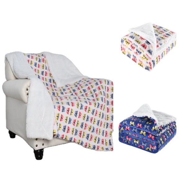 blankets comfort cotton fleece coral blanket double flannel butterfly print lamb for winter 150 x 120cm
blankets comfort cotton fleece coral blanket double flannel butterfly print lamb for winter 150 x 120cm