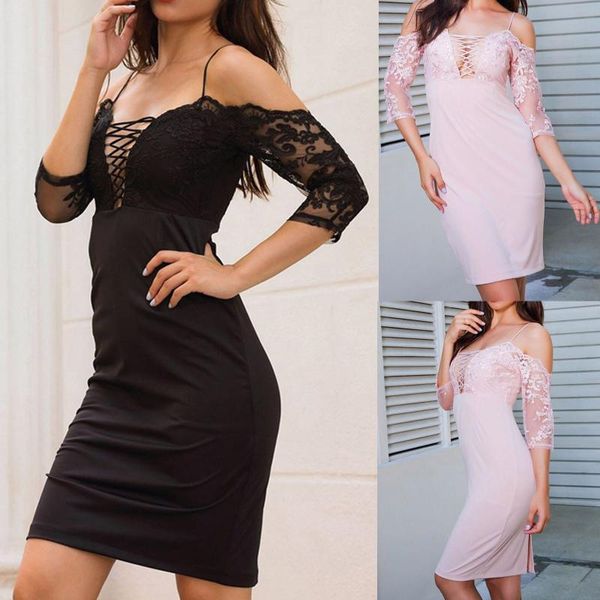 autumn and winter ladies casual home round neck solid color lace straight knee-length dress 2021 dresses, Black;gray
autumn and winter ladies casual home round neck solid color lace straight knee-length dress 2021 dresses, Black;gray