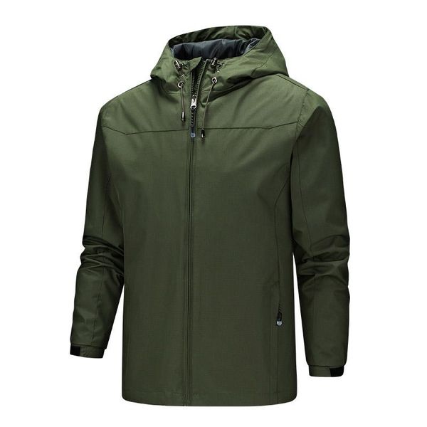 men's jackets 2021 men's windproof jacket brand casual outdoor waterproof hooded coat homme sports youth outwear overcoat man cloth, Black;brown
men's jackets 2021 men's windproof jacket brand casual outdoor waterproof hooded coat homme sports youth outwear overcoat man cloth, Black;brown