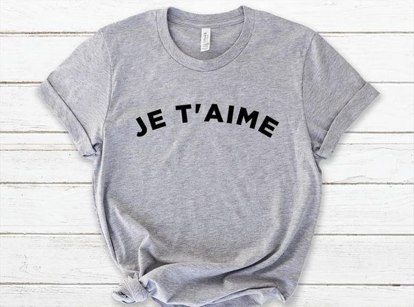 je taime print men cotton mens t shirts casual funny for lady yong girl tee hipster drop ship s, White;black
je taime print men cotton mens t shirts casual funny for lady yong girl tee hipster drop ship s, White;black