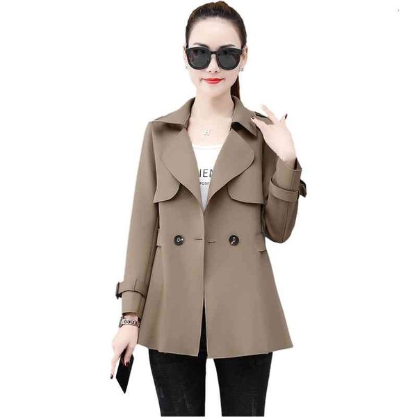 women's trench coats spring high-quality elegant coat women autumn double breasted short slim windbreaker outerwear female g, Tan;black
women's trench coats spring high-quality elegant coat women autumn double breasted short slim windbreaker outerwear female g, Tan;black