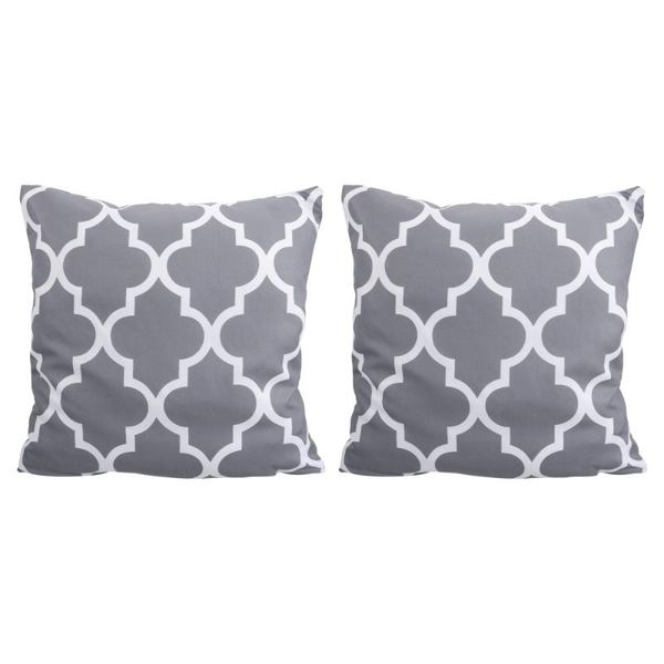 cushion/decorative pillow 2pcs creative geometric pillowcases silver-grey covers
cushion/decorative pillow 2pcs creative geometric pillowcases silver-grey covers