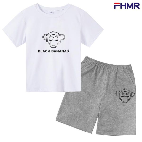 clothing sets children's t-shirt shorts suit girl black bananas boys summer 2 piece set t-shirt+ kids beach casual shirt, White
clothing sets children's t-shirt shorts suit girl black bananas boys summer 2 piece set t-shirt+ kids beach casual shirt, White