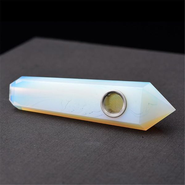 opal smoking pipe gemstone natural crystal point wand healing quartz stone with bracket 1 brush + filters wholesale decorative objects
opal smoking pipe gemstone natural crystal point wand healing quartz stone with bracket 1 brush + filters wholesale decorative objects