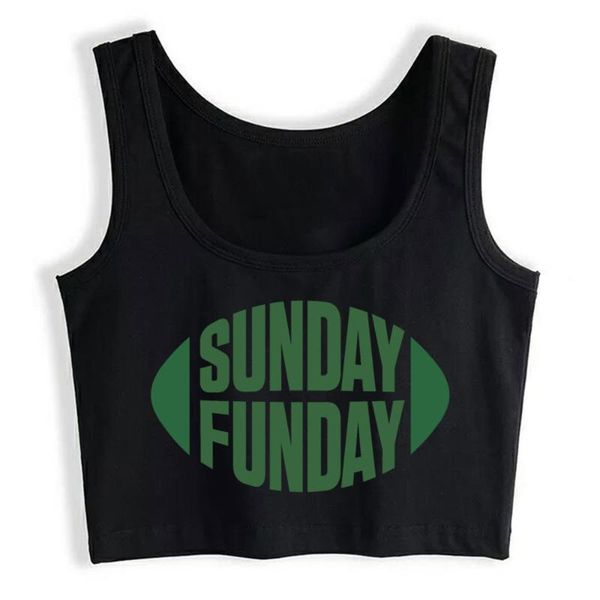women's tanks & camis crop female sunday funday humor inscriptions sleeveless tank women, White
women's tanks & camis crop female sunday funday humor inscriptions sleeveless tank women, White