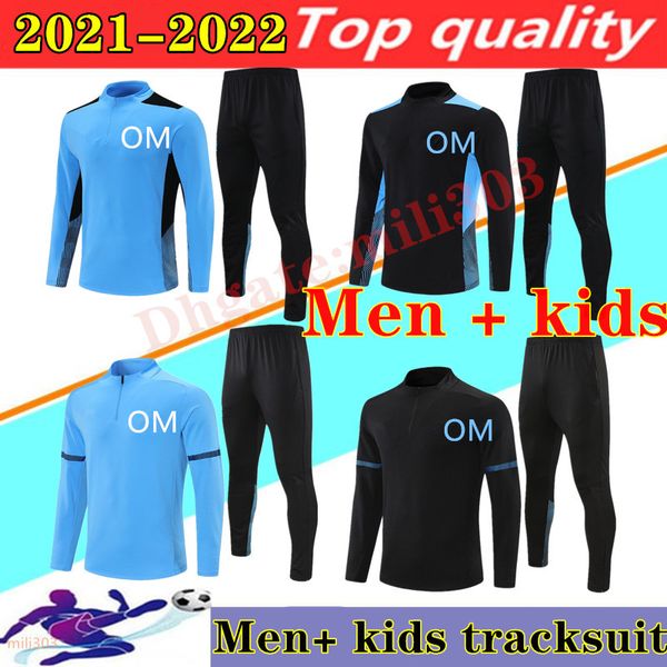 2021 2022 marseille soccer jacket man tracksuit set survetement 21 22 om maillot foot milik payet guendouzi kamara football training suit jo, Black
2021 2022 marseille soccer jacket man tracksuit set survetement 21 22 om maillot foot milik payet guendouzi kamara football training suit jo, Black