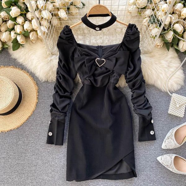 casual dresses 2021 folds irregularity ol for women summer y2k office lady solid party dress fashion clothes vestidos wear d382, Black;gray
casual dresses 2021 folds irregularity ol for women summer y2k office lady solid party dress fashion clothes vestidos wear d382, Black;gray