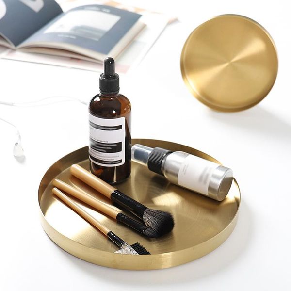 storage boxes & bins nordic simple stainless steel tray household round case organizer for toiletries/tableware/ornaments/earrings/necklace
storage boxes & bins nordic simple stainless steel tray household round case organizer for toiletries/tableware/ornaments/earrings/necklace