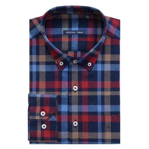 men's casual shirts shan bao winter thick classic plaid shirt 100% comfortable cotton business brand clothing loose long-sleeved, White;black
men's casual shirts shan bao winter thick classic plaid shirt 100% comfortable cotton business brand clothing loose long-sleeved, White;black