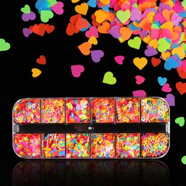 nail art decorations neon flower glitter flakes for manicure design fluorescence mixed shapes butterfly love sequins charm accessories, Silver;gold
nail art decorations neon flower glitter flakes for manicure design fluorescence mixed shapes butterfly love sequins charm accessories, Silver;gold