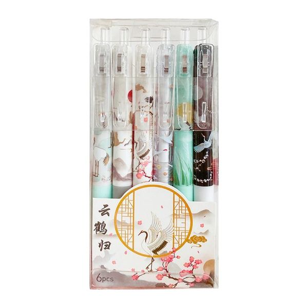 gel pens pack of 6 0.5mm retractable ink pen smooth writing grip refillable stationery for school office
gel pens pack of 6 0.5mm retractable ink pen smooth writing grip refillable stationery for school office