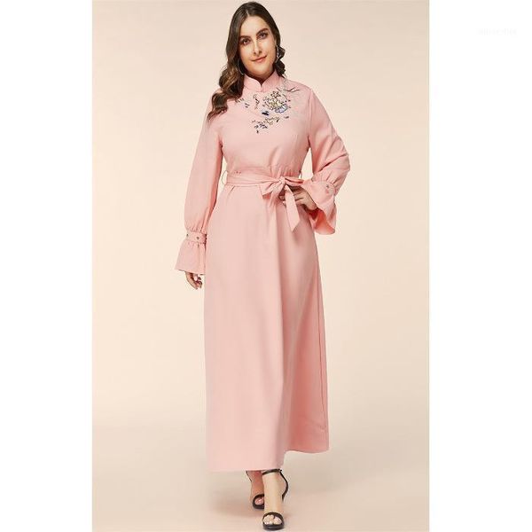 ethnic clothing color pure elegant waist dress ladies satin muslim long skirt temperament black autumn and winter super one-step, Red
ethnic clothing color pure elegant waist dress ladies satin muslim long skirt temperament black autumn and winter super one-step, Red