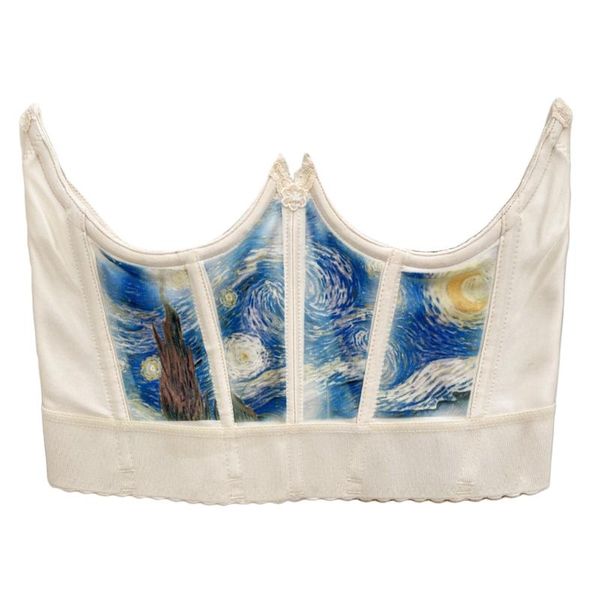 belts women underbust bustiers corset vintage oil painting print waist cincher, Black;brown
belts women underbust bustiers corset vintage oil painting print waist cincher, Black;brown