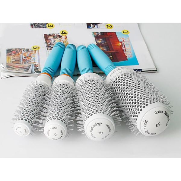 hair brushes portable brush rollers salon comb professional ceramic ion curly hairbrush styling hairdressing beauty round, Silver
hair brushes portable brush rollers salon comb professional ceramic ion curly hairbrush styling hairdressing beauty round, Silver