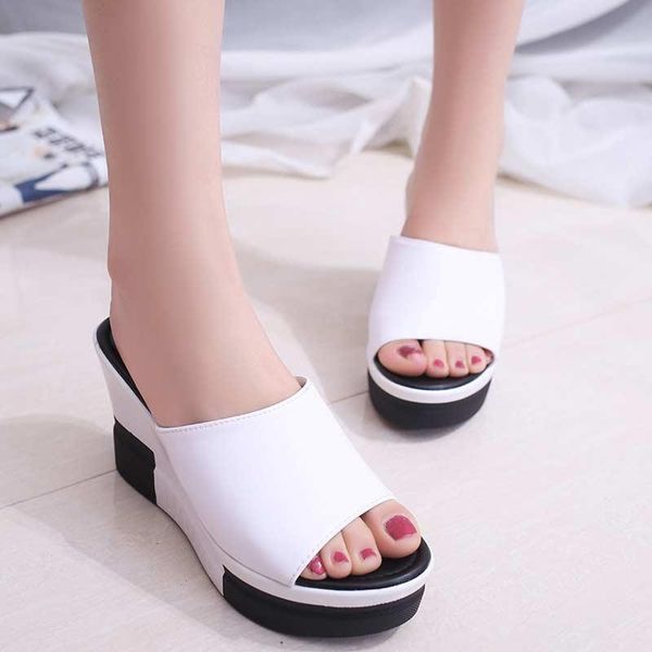 slippers women shoes sandals 2021 fashion casual increase woman wedges high heels house flip flops, Black
slippers women shoes sandals 2021 fashion casual increase woman wedges high heels house flip flops, Black