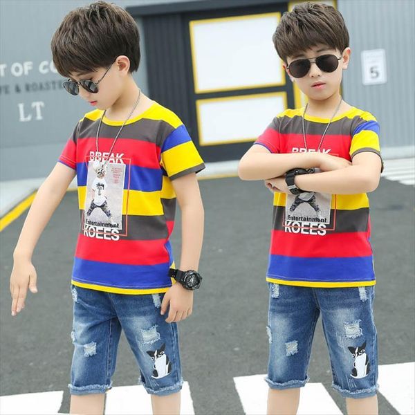children clothing summer teens boys clothes set t shirt pant outfit kids tracksuit suit for sets 8 10 12 year, White
children clothing summer teens boys clothes set t shirt pant outfit kids tracksuit suit for sets 8 10 12 year, White