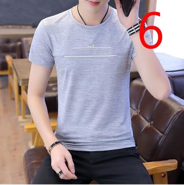 men's t-shirts summershirt short-sleeved cotton trend korean version of the self-cultivation casual handsome gas shirt dy1c, White;black
men's t-shirts summershirt short-sleeved cotton trend korean version of the self-cultivation casual handsome gas shirt dy1c, White;black