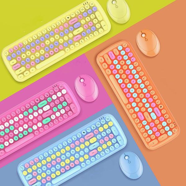 keyboard mouse combos candy-xr wireless 2.4g and set colorful mixed round keycaps 1600dpi for notebook pc
keyboard mouse combos candy-xr wireless 2.4g and set colorful mixed round keycaps 1600dpi for notebook pc