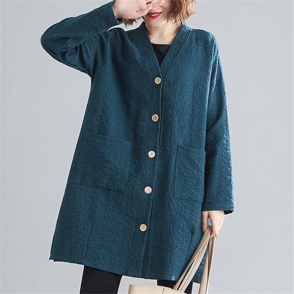 cardigan plus size women's autumn and winter 2021 retro v-neck long-sleeved mid-length jacquard all-match shirt jacket loose jackets, Black;brown
cardigan plus size women's autumn and winter 2021 retro v-neck long-sleeved mid-length jacquard all-match shirt jacket loose jackets, Black;brown