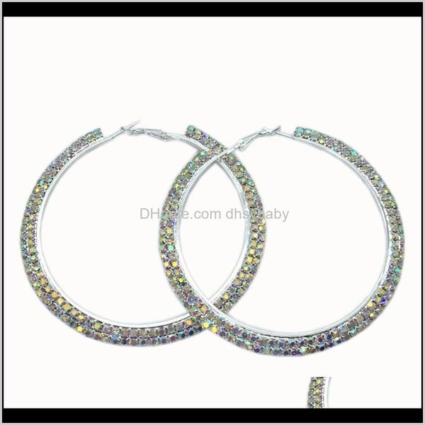 & hie drop delivery 2021 rhinestone crystal large hoop ab rhinestones round circle earrings delicate big hoops fashion jewelry for women dvk, Golden;silver
& hie drop delivery 2021 rhinestone crystal large hoop ab rhinestones round circle earrings delicate big hoops fashion jewelry for women dvk, Golden;silver