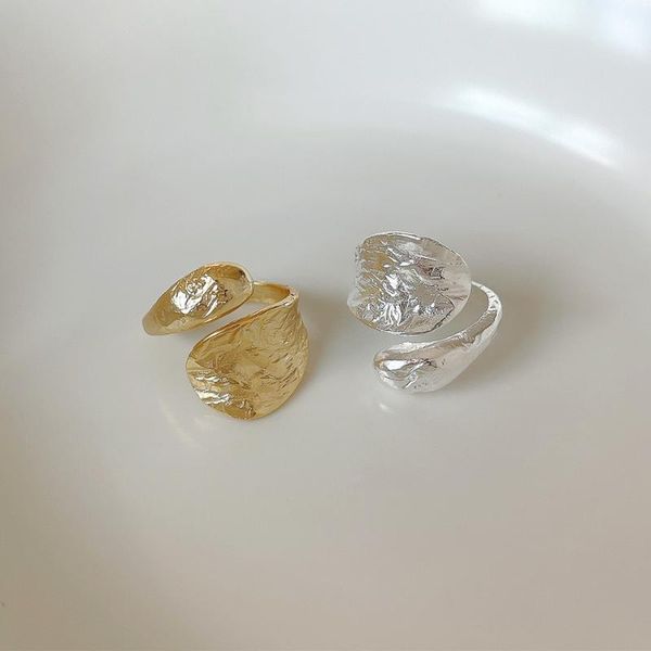 cluster rings mlkenly irregular fold texture gold silver color ring width open 925 sterling finger for women, Golden;silver
cluster rings mlkenly irregular fold texture gold silver color ring width open 925 sterling finger for women, Golden;silver