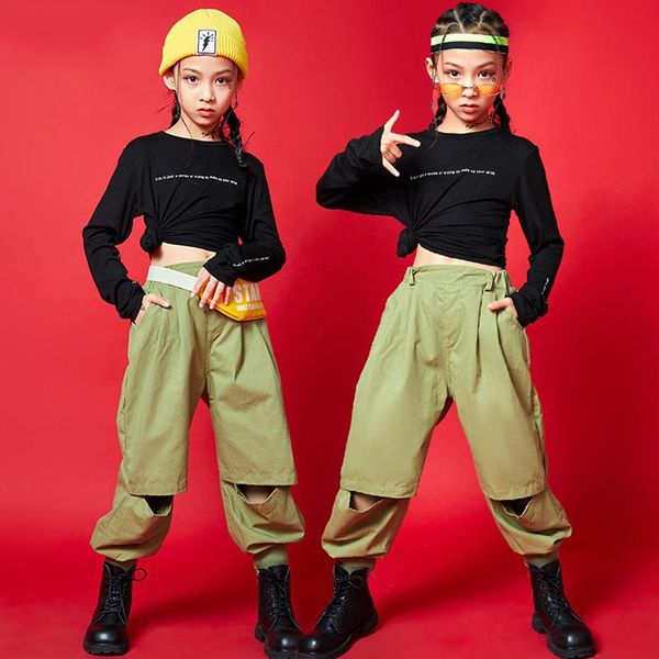 hip hop costumes girls army green pants jazz dancewear loose casual kids clothing stage show wear street rave outfit bl5473, Black;red
hip hop costumes girls army green pants jazz dancewear loose casual kids clothing stage show wear street rave outfit bl5473, Black;red