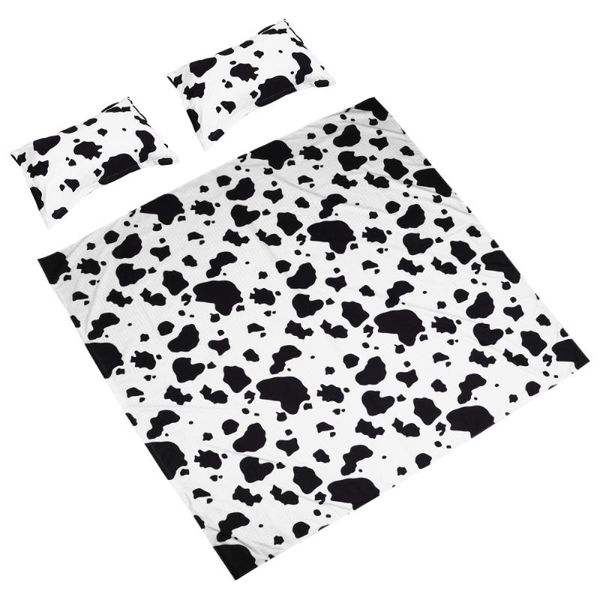 bedding sets 3pcs/set modern set cow pattern cover with pillowcase