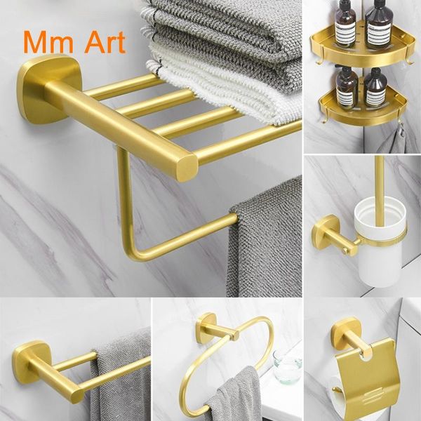 bath accessory set no punching nordic towel rack light luxury gold bathroom space aluminum shelf wall hanging suit
bath accessory set no punching nordic towel rack light luxury gold bathroom space aluminum shelf wall hanging suit