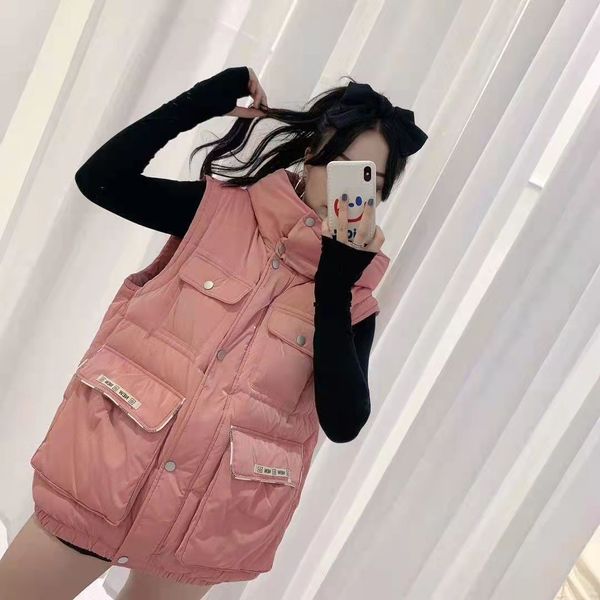 short down et women's winter 2021 fashion bread suit loose and thin vt coat, Black;white
short down et women's winter 2021 fashion bread suit loose and thin vt coat, Black;white