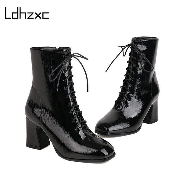 boots ldhzxc black ankle autumn square high heels female round toe pu leather ladies casual shoes woman
boots ldhzxc black ankle autumn square high heels female round toe pu leather ladies casual shoes woman