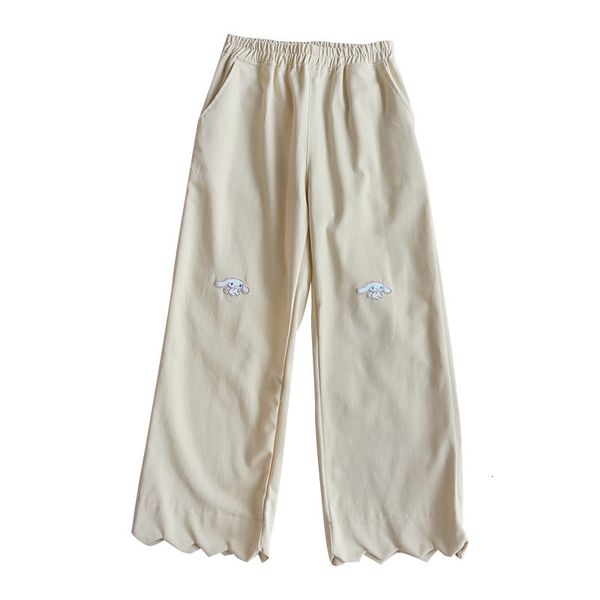 spring wide leg pants girls loose student cute lace small rabbit patch embroidery elastic waist soft sister casual 200930, Black;white
spring wide leg pants girls loose student cute lace small rabbit patch embroidery elastic waist soft sister casual 200930, Black;white
