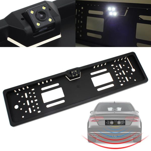car rear view cameras& parking sensors auto parktronic eu european license plate frame camera night vision reverse w/ 4 ir led light
car rear view cameras& parking sensors auto parktronic eu european license plate frame camera night vision reverse w/ 4 ir led light