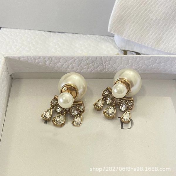 d home letter water drop pearl classic texture earrings fashion bronze earrings 925 sier needle, Golden
d home letter water drop pearl classic texture earrings fashion bronze earrings 925 sier needle, Golden
