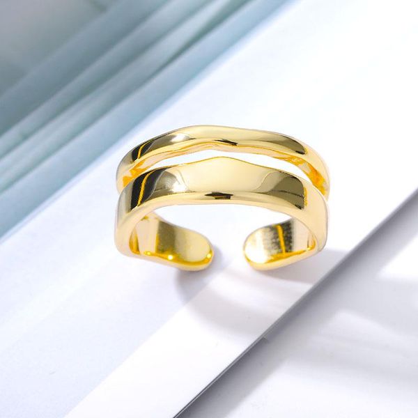 wedding rings double layer for women men dainty punk jewelry stainless steel adjustable ring friend gifts, Slivery;golden
wedding rings double layer for women men dainty punk jewelry stainless steel adjustable ring friend gifts, Slivery;golden