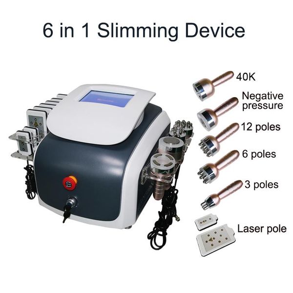 gray six-in-one beauty instrument 40k radio frequency negative pressure laser body electric massagers
gray six-in-one beauty instrument 40k radio frequency negative pressure laser body electric massagers