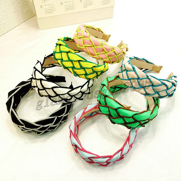 2021 patchwork wide webbing headbands braided bezel hairband women clips hair accessories headband opaska do wlosow bandeau diademas, Silver
2021 patchwork wide webbing headbands braided bezel hairband women clips hair accessories headband opaska do wlosow bandeau diademas, Silver