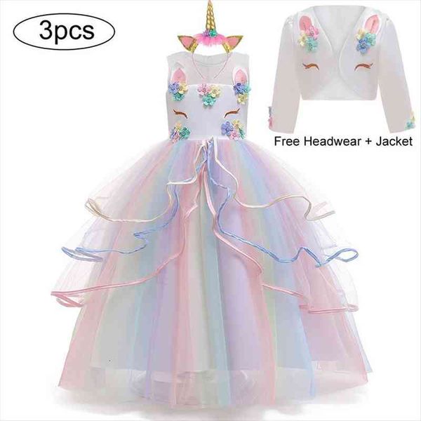 christmas girl unicorn rainbow dresses long flower wedding party lucky baby girls birthday set 3-12 year, Red;yellow
christmas girl unicorn rainbow dresses long flower wedding party lucky baby girls birthday set 3-12 year, Red;yellow