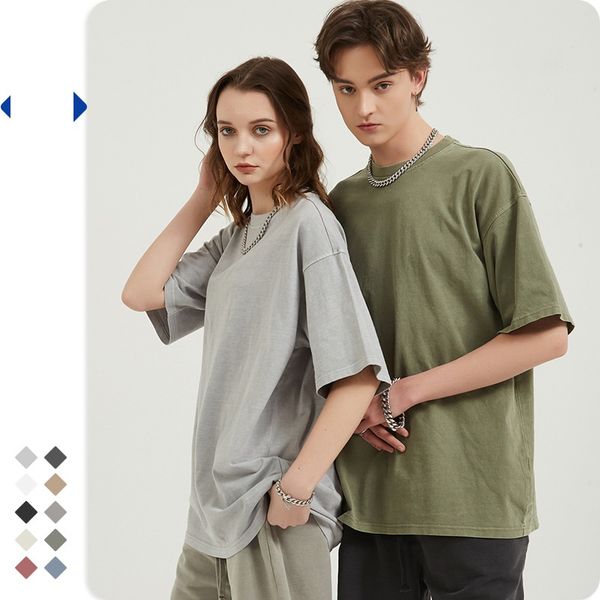solid cotton t shirt oversized men women hip hop short sleeve tee streetwear tshirts, White;black
solid cotton t shirt oversized men women hip hop short sleeve tee streetwear tshirts, White;black