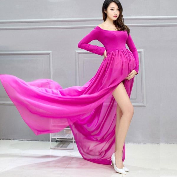 maternity dresses style dress pregnant clothes maxi chiffon pography clothing women summer long fd, White
maternity dresses style dress pregnant clothes maxi chiffon pography clothing women summer long fd, White