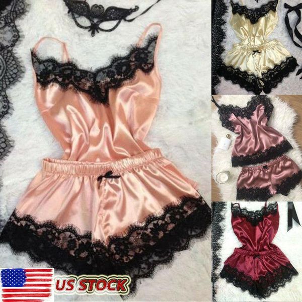 womens sexy-lingerie sleepwear satin silk babydoll lace nightwear pajamas set men's, Black;brown
womens sexy-lingerie sleepwear satin silk babydoll lace nightwear pajamas set men's, Black;brown