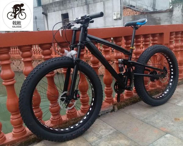kalosse 26*4.0 tires 17 inch disc brakes m310 groupset fat bicycle , snow bike 24 speed mountain bikes
kalosse 26*4.0 tires 17 inch disc brakes m310 groupset fat bicycle , snow bike 24 speed mountain bikes