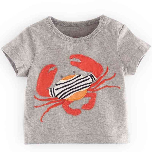 crab kids t-shirts summer short sleeve children t shirts roupas infantis baby boy clothes kids t shirt outfit jersey grey cotton 210413, White;black
crab kids t-shirts summer short sleeve children t shirts roupas infantis baby boy clothes kids t shirt outfit jersey grey cotton 210413, White;black